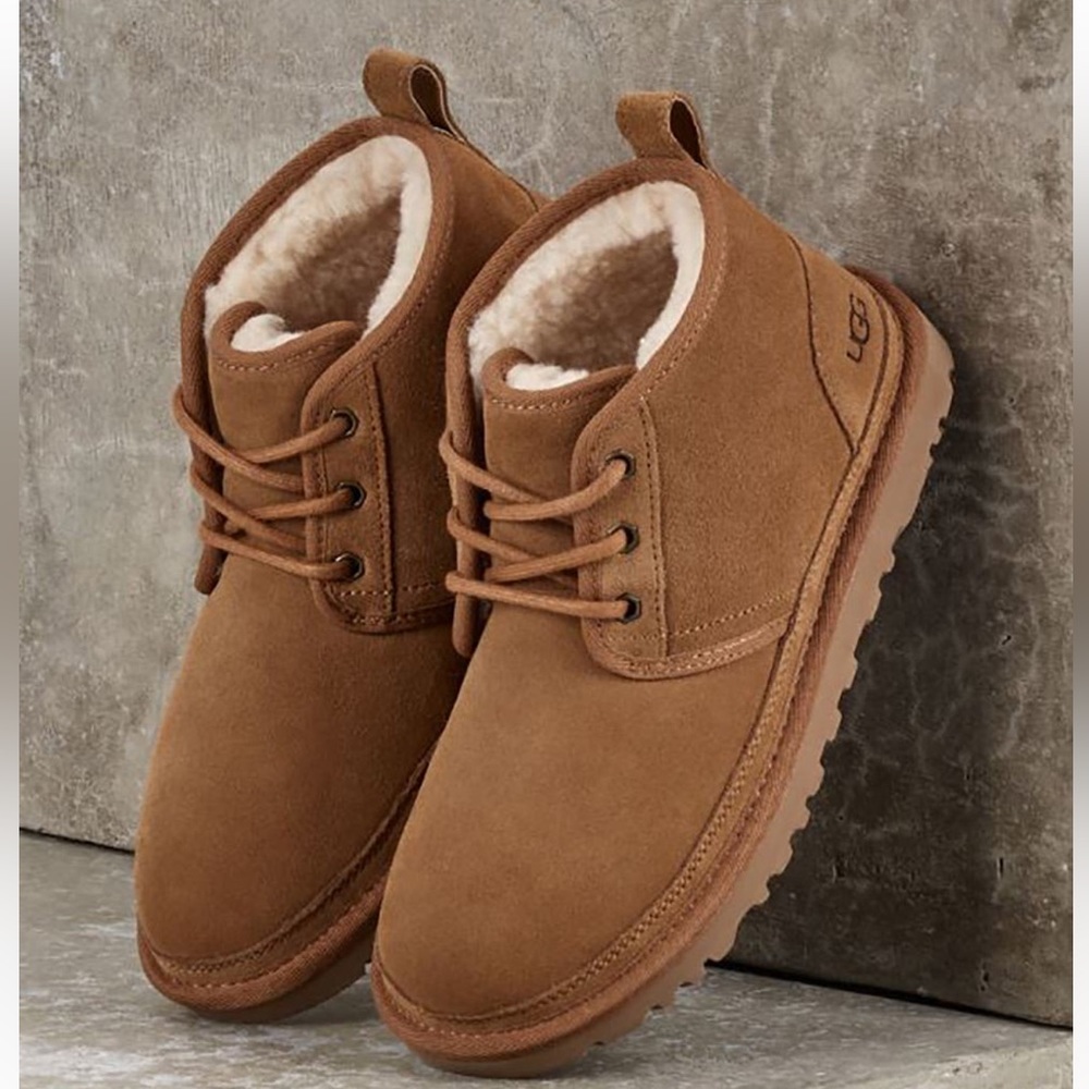 Ugg Neumel Boot, Chestnut Suede, Size 9